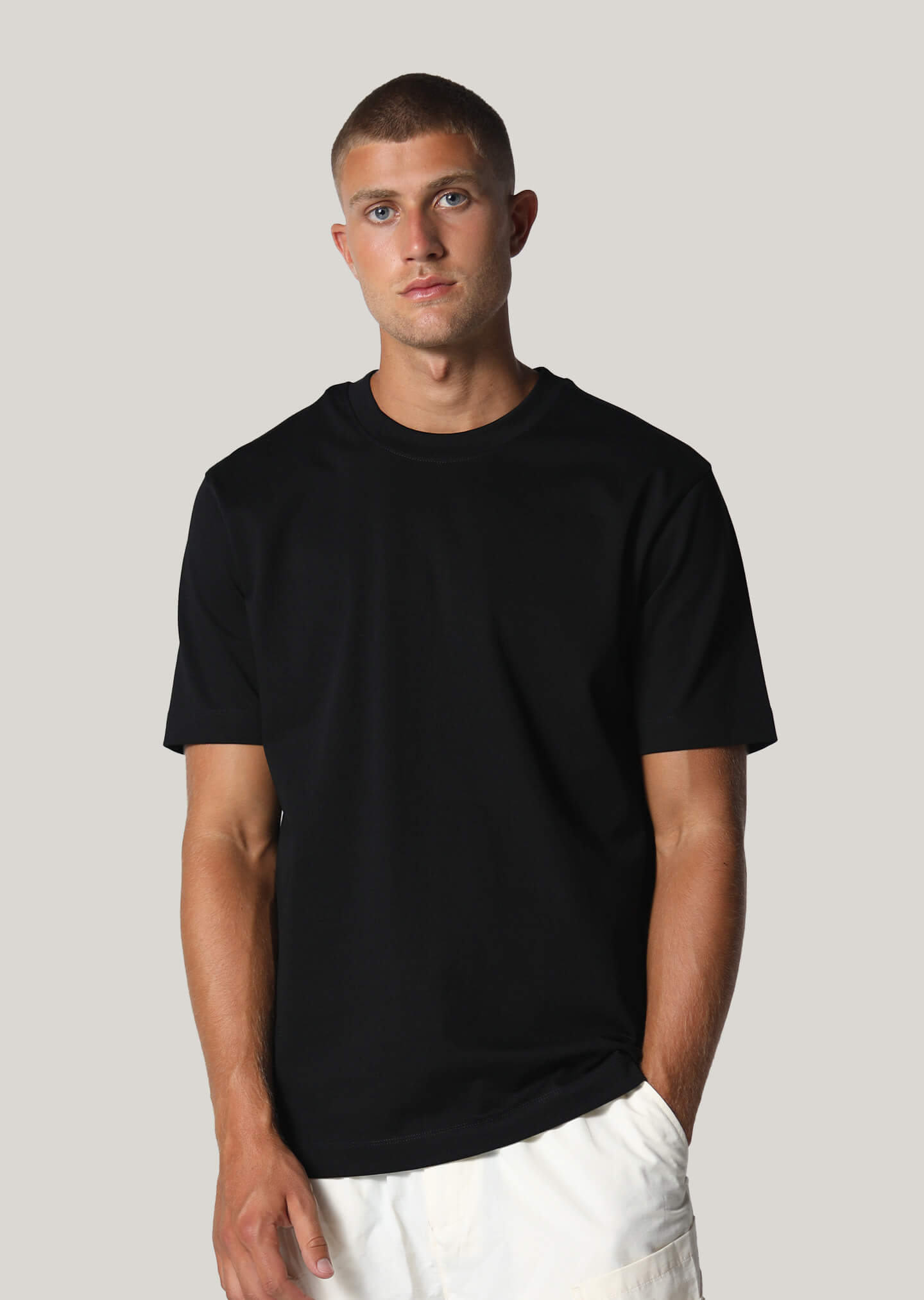 Sedley Kendal Bone Black T-Shirt
